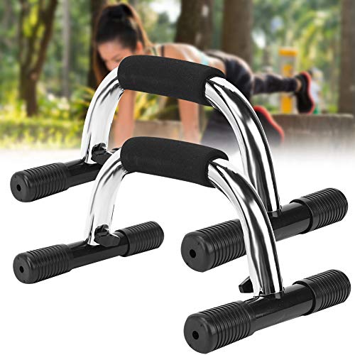 Mxtech Soporte para Flexiones de Brazos, Barras paralelas Desmontables Mango de flexión para Entrenamiento en el Piso, Barra de flexión para Entrenamiento de Fuerza Soporte para Brazo(Push-up Stand)