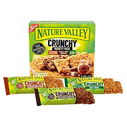 Nature Valley Crunchy Granola Bars Variety Pack 40 Bars x42gm Big Value pack