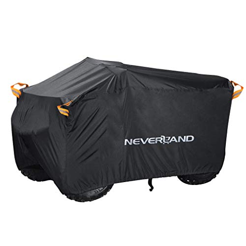 NEVERLAND ATV Quad Cover 225-05-XXXL, Negro, XXXL(256110120cm/100.7843.3047.24 Inch)