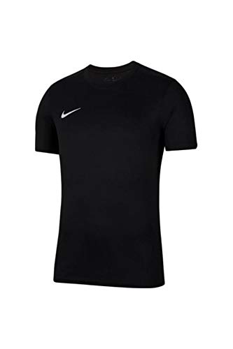 NIKE M Nk Dry Park VII JSY SS Camiseta de Manga Corta, Hombre, Negro (Black/White)