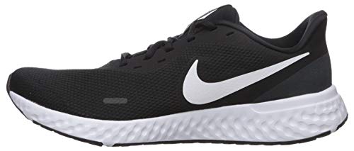 NIKE Revolution_5', Zapatillas Hombre, Black/White/Anthracite, 44 EU