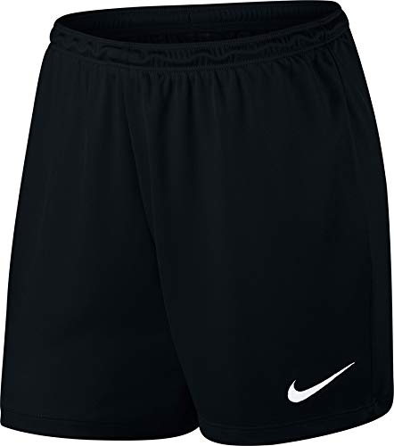 NIKE W Nk Dry Park III Short NB K Pantalones Cortos de Deporte, Mujer, Black/White, M