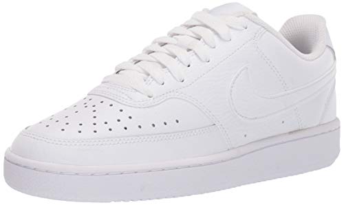 Nike Wmns Court Vision Low, Zapatillas de Baloncesto Mujer, Multicolor (White/White/White 100), 40 EU