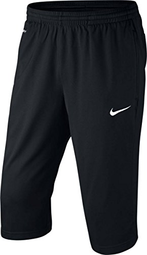 NIKE YTH Libero 3/4 Knit Pant Pantalón Deportivo Pirata, Niños, Negro/Blanco, L