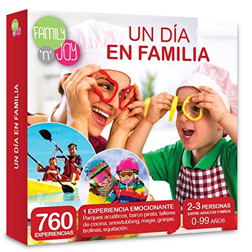 NJOY Experiences - Caja Regalo - UN DIA EN FAMILIA - Más de 760 experiencias familiares a escoger