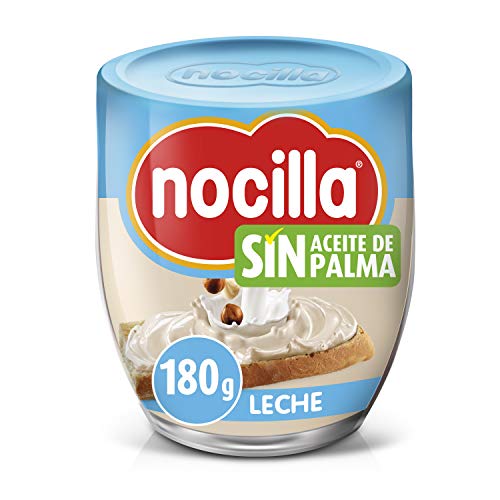 Nocilla Blanca - Sin Aceite de palma:Crema de Leche - 180g