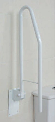 NRS Healthcare L97755 - Asidero para baño, diseño abatible