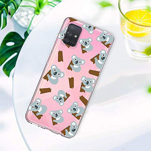 Oihxse Compatible con Samsung Galaxy S4 Funda Cristal Silicona TPU Suave Ultra-Delgado Protector Estuche Creativa Patrón Protector Anti-Choque Carcasa Cover(Pereza A10)