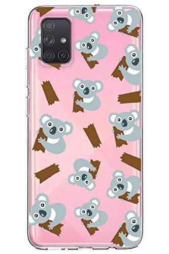 Oihxse Compatible con Samsung Galaxy S4 Funda Cristal Silicona TPU Suave Ultra-Delgado Protector Estuche Creativa Patrón Protector Anti-Choque Carcasa Cover(Pereza A10)