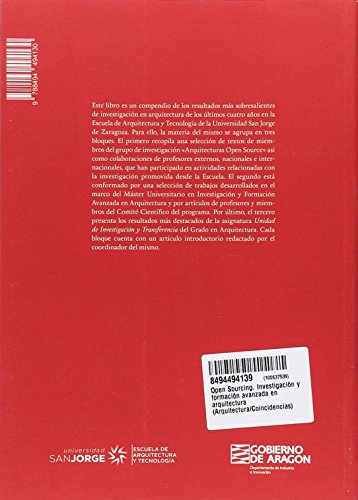 Open Sourcing. Investigación y formación avanzada en arquitectura: 5 (Arquitectura/Coincidencias)