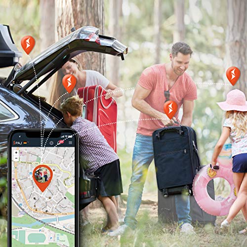 PAJ GPS Allround Finder 2020 -Localizador GPS para Coche, Moto, Personas Mayores, niños y más-Rastreador GPS en Tiempo Real-GPS antirrobo Coche-Marca Alemana-Autonomía 20 a 60 días(Modo Stand-by)