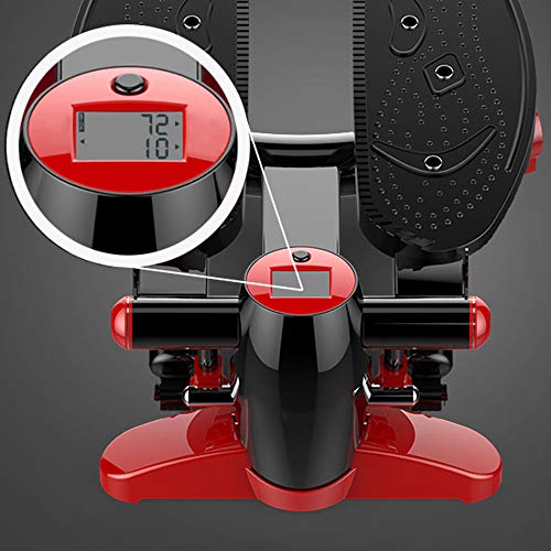 Penguin Mini Stepper Hogar Mute Máquina de Pedal Hidráulica Multifunción para Interiores Dispositivo de Ejercicio Físico con Bandas de Resistencia