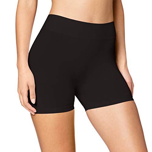 PIECES Pclondon Mini Shorts Noos Culotte, Negro (Black Black), 36 (Talla del Fabricante: S/M) para Mujer