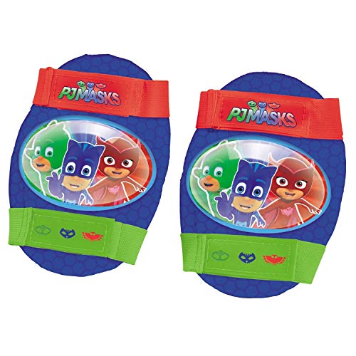 PJ Masks MD-18475 Set Patines y Protecciones, Multicolor, Talla Ajustable