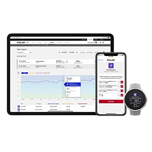 Polar Vantage V2 - Premium Multisport GPS Smartwatch, Registro de Frecuencia Cardíaca en la muñeca para Running, Natación, Ciclismo, Reloj inteligente, Controles de Música, Predicción Meteorológica