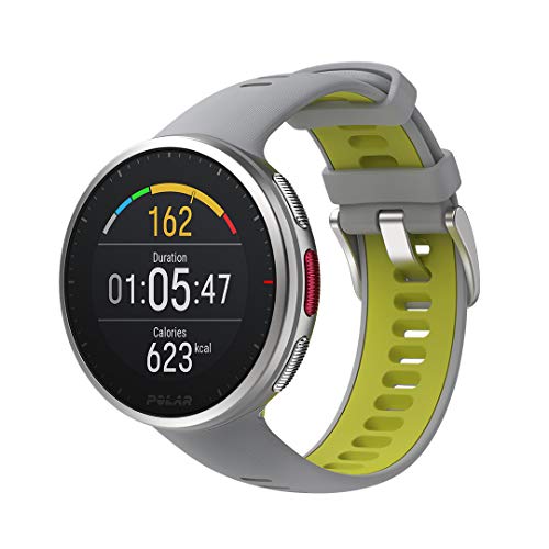 Polar Vantage V2 - Premium Multisport GPS Smartwatch, Registro de Frecuencia Cardíaca en la muñeca para Running, Natación, Ciclismo, Reloj inteligente, Controles de Música, Predicción Meteorológica