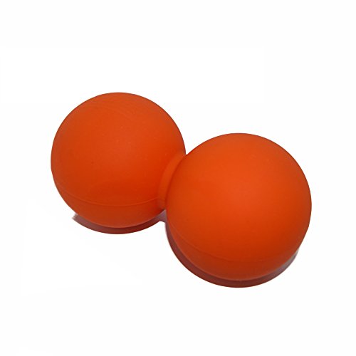 PROTONE - Pelota de Lacrosse para Masaje de los Puntos gatillo - Cacahuete Roller Herramienta para Profundo Masaje Muscular (NARAJNA)