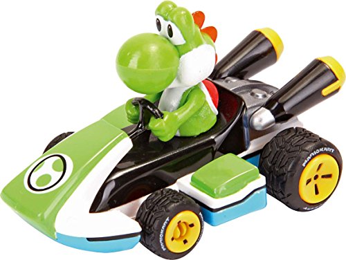 Pull & Speed 15813010, Nintendo Mario Kart 8, 3 Vehículos (Mario, Luigi y Yoshi), 13 x 15 x 26 cm