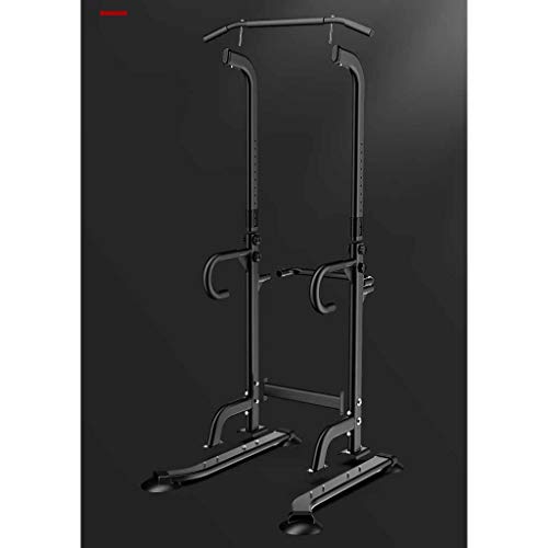 Pull-ups horizontal de la barra de interior pull-ups aparatos de ejercicios multifuncional barras paralelas individuales y dobles marco varilla de estirado ( Color : Black , Size : 91*73*230cm )