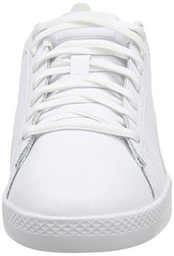 PUMA Smash Wns V2 L, Zapatillas Mujer, Blanco White White, 37 EU