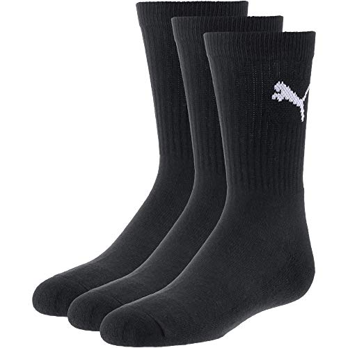 Puma Sport Junior 3P Calcetines, Unisex niños, Black, 027