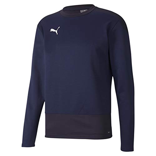 PUMA Teamgoal 23 Training Sweat Sudadera, Hombre, Peacoat / Puma New Navy, L