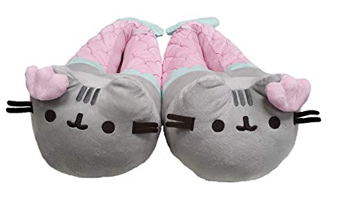 Pusheen Pink Slipper, Purrmaid Zapatilla Unisex Adulto, 42.5 EU