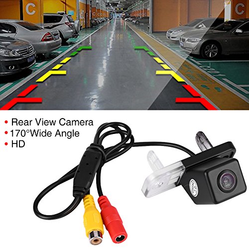 Qiilu 170 ° Cámara de estacionamiento invertida de Vista trasera Coche para C-Class E CLS W203 W211 W219