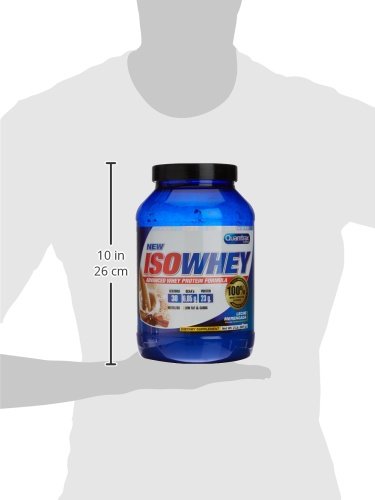 Quamtrax Nutrition Isowhey, Sabor Vainilla con Canela - 907 gr