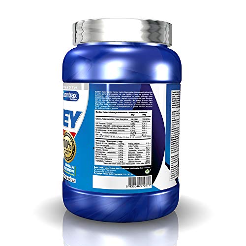 Quamtrax Nutrition Isowhey, Sabor Vainilla con Canela - 907 gr