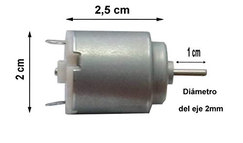 Rajotero Mini Motor 3-6V 15000 RPM (2 Motores)