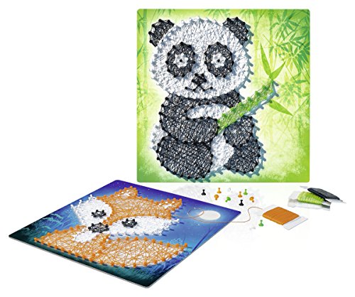 Ravensburger - String it Midi Panda & Zorro ( Ravensburger 18029) , color/modelo surtido