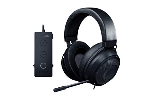 Razer Kraken Tournament Edition Auriculares Gaming, con Cable, Control de Audio y THX Spatial Audio, Alámbrico, Negro