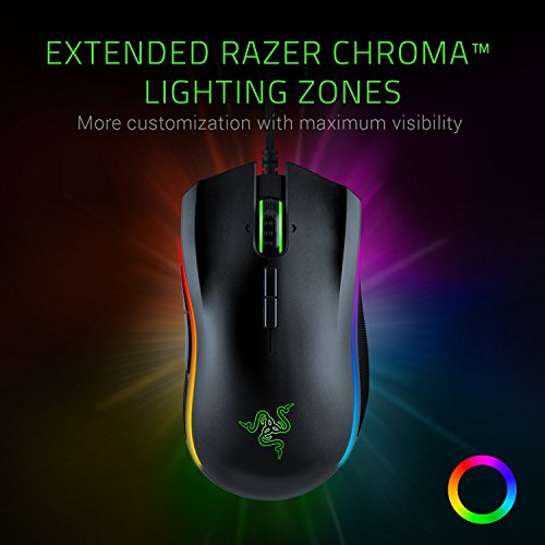 Razer Mamba Elite Paquete que consta de mouse para juegos con cable con Razer Chroma extendido y Mouse Bungee V3 Chroma sistema de cable para mouse sin resistencia