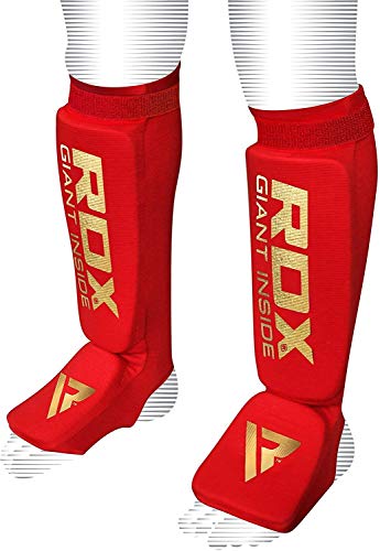 RDX Espinilleras Kick Boxing Boxeo MMA Protección Muay Thai Espinilla Empeine Shin Pads