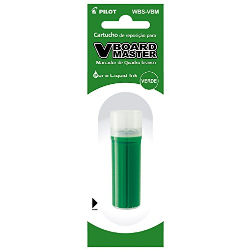 RECAMBIO ROTULADOR PILOT VBOARD MASTER TINTA LIQUIDA VERDE (12 unid.)