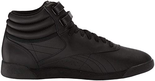 Reebok Zapatos para caminar Freestyle Hi para mujer, negro (Negro), 35 EU