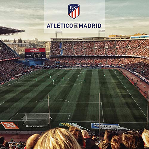 Saco Plano Grande de Atlético de Madrid 1ª Equipación 20/21, 350x400mm