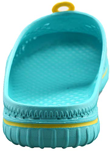 SAGUARO Unisex Zapatillas de Playa Ahueca hacia Fuera Las Jardín Sandalias Zuecos Verano Antideslizante Ligeros Respirable,Etiqueta 41=40 EU Azul