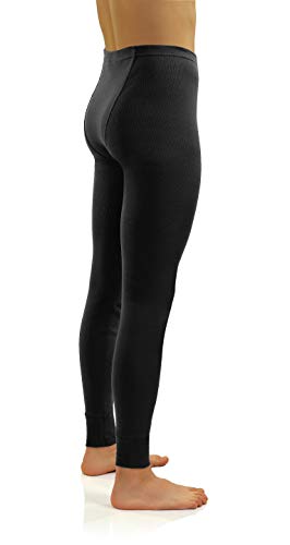 Sesto Senso Hombre Pantalones Largos k1 (Negro, L)