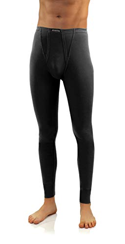 Sesto Senso Hombre Pantalones Largos k1 (Negro, L)