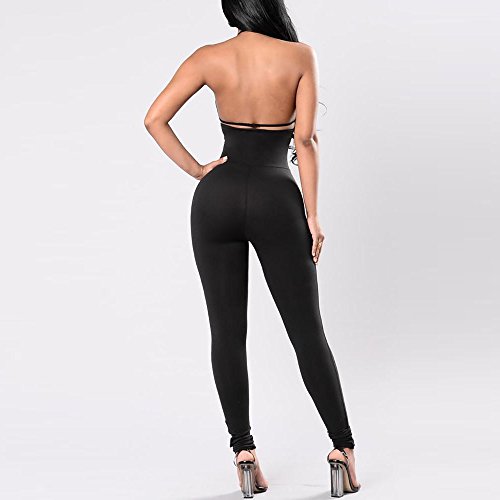 SHOBDW Mujer Moda Cintura Alta Push Up Deportes Gimnasio Yoga Estiramiento Flaco Entrenamiento Delgado Correr Fitness Leggings Pantalones Ropa de Yoga Pantalones Deportivos(Negro,L)