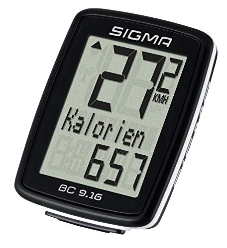 Sigma 09160 Cuenta Kilómetros, Deportes y Aire Libre, Negro, Talla Única