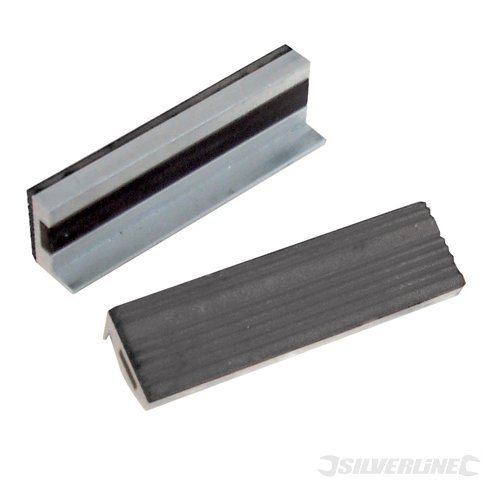 Silverline 273221 - Mordazas blandas para tornillo de banco (100 mm)