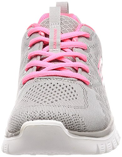 Skechers Graceful-Get Connected, Zapatillas Mujer, Multicolor (GYCL Black Mesh/Trim), 37 EU