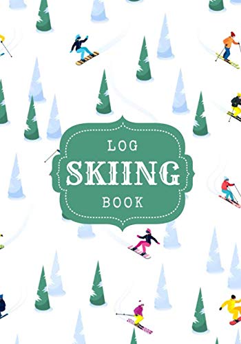 Skiing Log book: Practice Book for Coaching & Journal to Keep track of your training and improve your skills | 17 cm x 25 cm, 100 pages with analysis ... Gift for skier and snowboarder Adults & Kids.