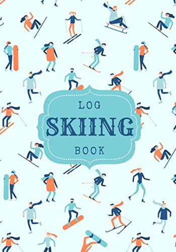 Skiing Log book: Practice Book for Coaching & Journal to Keep track of your training and improve your skills | 17 cm x 25 cm, 100 pages with analysis ... Gift for skier and snowboarder Adults & Kids.