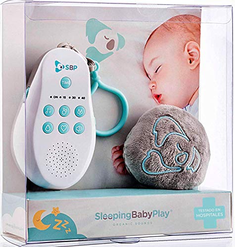 Sleeping Baby Play: Máquina de Ruidos Blancos y Melodías Orgánicas para Bebés + DouDou Play. Testada en Hospitales