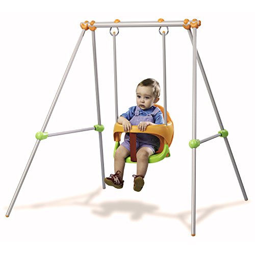 Smoby- Baby Swing Columpio bebé, 120 x 124 x 120 cm (Lysol 310046)