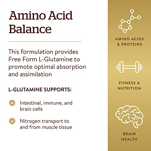 Solgar L-Glutamina de 500 mg - Envase de 250 Cápsulas